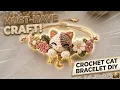 The Cutest DIY Crochet Cat Bracelet You ll Ever Make