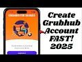 How to Create a Grubhub Driver Account FAST EASY 2025