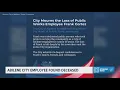 City of Abilene is mourning the loss of one of their employees
