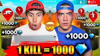 LE DOY 1,000 DIAMANTES POR KILL A ABRAHAHAM EN FREE FIEE !! *FINAL INESPERADO* - TheDonato