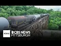 Rusty condition of train bridge that travels over busy Pennsylvania highway draws concern