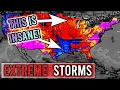 THIS INSANE Pattern will bring EXTREME Storms Pattern Flips Severe Weather and Tropical Activity