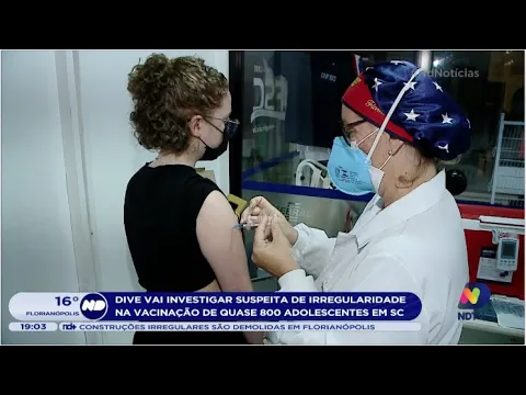 Dive vai investigar suspeita de irregularidade na vacinação de adolescentes em SC