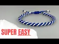 DIY Friendship Bracelet Easy Spiral Tutorial How to Make a Spiral Friendship Bracelet at Home A007