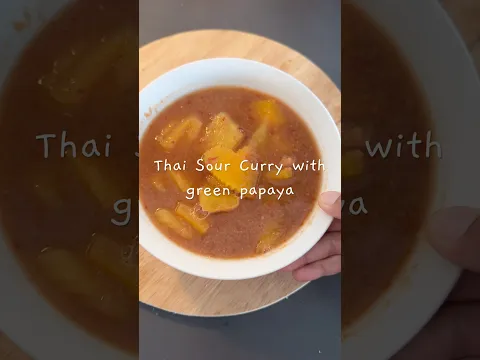 😋😋Thai Sour Curry #australia #food #brisbane #foodlover #cooking #foodie #recipe #shortvideo