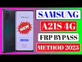 Samsung Galaxy A21s Frp Bypass 2025 Android 12 Google Account Unlock Samsung A21 Frp Unlock 2025