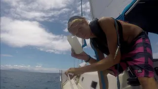 Solo Sailor girl vs Dinghy Thief …with a side of hurricane Issac