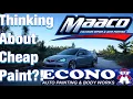Watch This BEFORE MACCO paint or ECONO