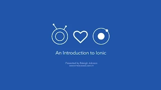 How Does Ionic Work Intro to Ionic Framework