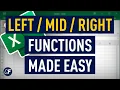 Get Started With LEFT MID RIGHT Functions