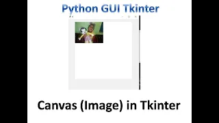 Canvas Insert Image in tkinter Python Tkinter GUI Tutorial part37
