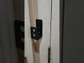 Easy affordable door barricade setup