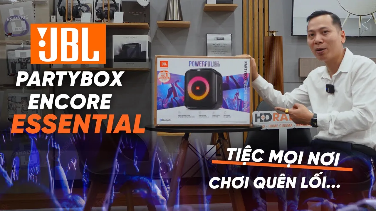 Loa JBL PartyBox Encore Essential Có Gì Đặt Biệt Được Nhiều Khách Hàng Chọn Mua!