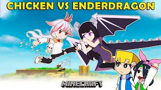 Download Waifu Ayam Nantang EnderDragon Girl - Animasi Minecraft MP3