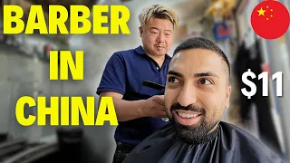 在中国体验超棒的理发服务，全程没有英语