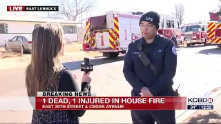1 dead 1 injured in east Lubbock house fire