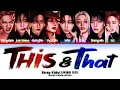 Stray Kids THIS THAT Color Coded