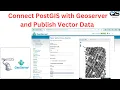 How to Connect PostgreSQL Database PostGIS with Geoserver Vector Data Publish GIS GeoServer