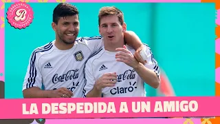 El Kun Agüero habla en vivo sobre la despedida de Leo Messi | #ALaBarbarossa