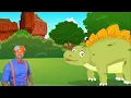 The Dinosaur Song by Blippi | Dinosaurs Cartoons for Children