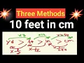 10 feet in cm 10 feet to cm What is 10 feet in cm How long is 10 feet in cm