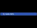 Kotlin REPL in Intellij