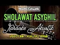 Download Lagu SHOLAWAT ASYGHIL | Karaoke Sholawat Akustik | Nada Cewek