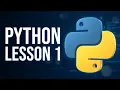 Python programming Lesson 1 Print and variables