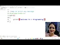 C Language First Program Print Hello World Message Beginner Tutorial