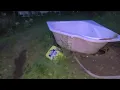 Cub cadet gt2550 2007 pulling a load of dirt