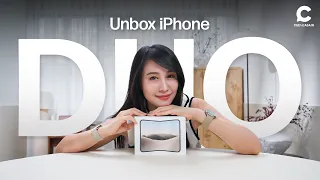 แกะกล่อง iPhone Duo กางแล้วแทบไม่อยากพับ !? | Ceemeagain