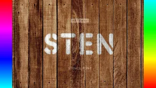 Military Font Stencil Font