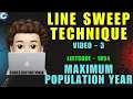 Maximum Population Year Leetcode 1854 3 Approaches Concepts Questions - 3 codestorywithMIK
