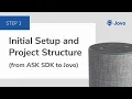 Step 1 Initial Setup and Project Structure from ASK SDK to Jovo