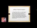 AFFINE TRANSFORMATION MODERN GEOMETRY