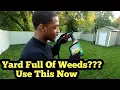 How To Quickly Eliminate A Yard Full Of Weeds With Hose End Sprayer Pt2