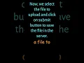 How to upload files in PHP
