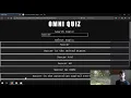 Coding Procedural Quiz in using Wikipedia API August 7 2020 Live Stream
