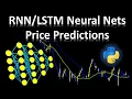 Recurrent Neural Networks LSTM Price Movement Predictions For Trading Algorithms