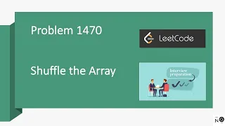 Shuffle the Array LeetCode 1470 Easy