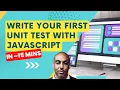 Writing Your First Unit Test with JS and Jest
