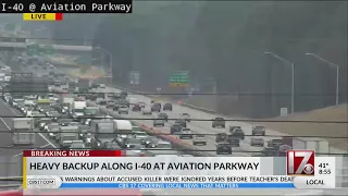 Two I-40 crashes with injuries causes major RTP traffic jam NCSHP