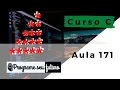 C Programming Course How to print a triangle of asterisks with spaces to the left Lesson 171