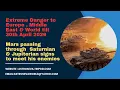Lagu Extreme Danger to Europe ,Middle East and World as Mars moves through Saturn and Jupiterian Signs