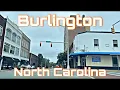 Burlington North Carolina - City Tour Drive Thru