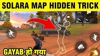 Free Fire Invisible Trick Solara Map| How To Invisible In Free Fire | Solara Map Hidden Places