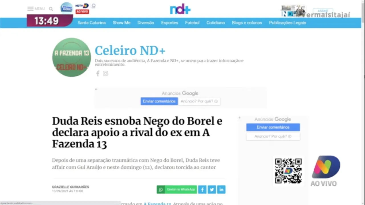 Amanhã começa mais uma edição de "A Fazenda 13"