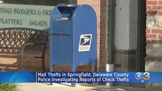 Mail Thefts Reported In Springfield Delaware County
