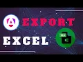 How To Export Data Table To Excel XLSX In Angular Typescript Excel File Export Example