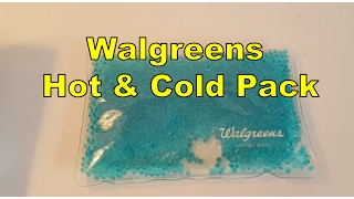 Walgreens HOT Cold Pack multi-purpose